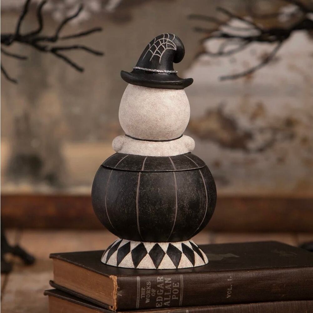Bethany Lowe Johanna Parker Incognito Gus & Tito Ghost Halloween Container NEW - Picture 3 of 11